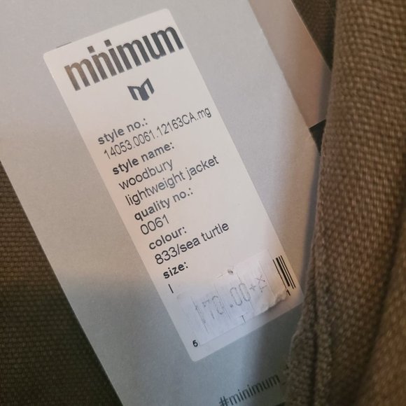 NWT Men's Minimum Woodbury Lightweight Jacket - Picture 7 of 7